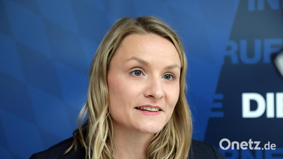 Cornelia Fehlner steht an der Spitze der Wirtschaftsjunioren Amberg-Sulzbach. Bild: Wolfgang Steinbacher