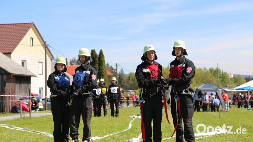 Die Löschgruppe der Freiwillige Feuerwehr München Bild: rw