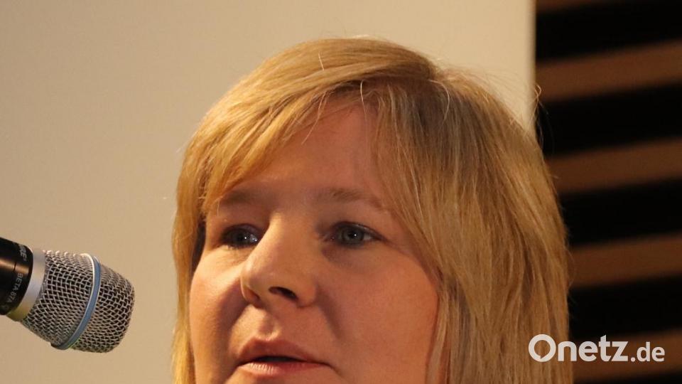 Dörte Hamann vom Aktionsbündnis gegen Südostlink Bild: Thomas Dobler