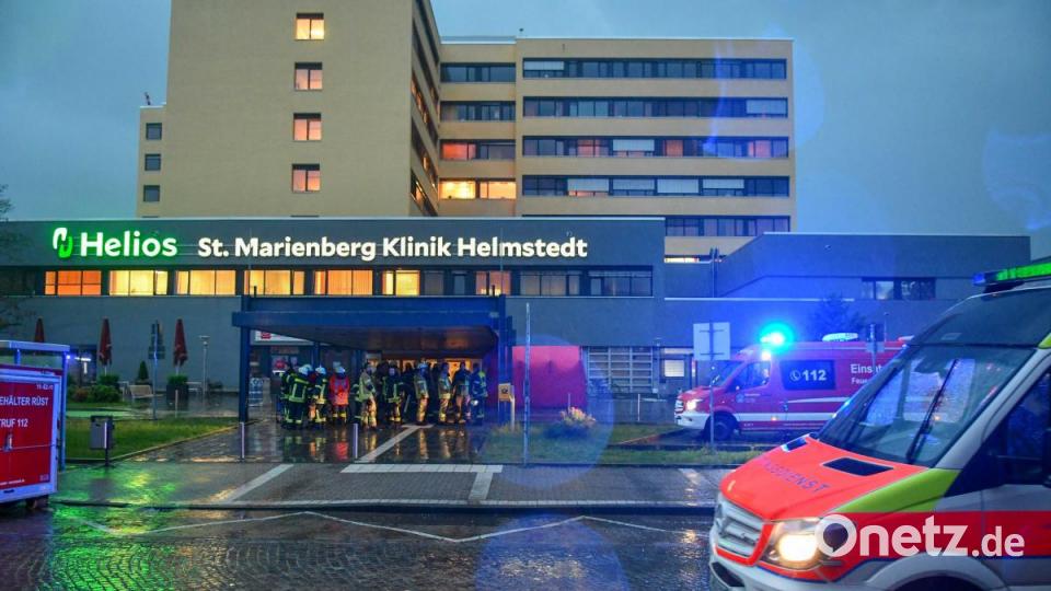 Das Krankenhaus in Helmstedt musste zum Teil wegen eines Wasserschadens evakuiert werden. Bild: Tom Wunderlich