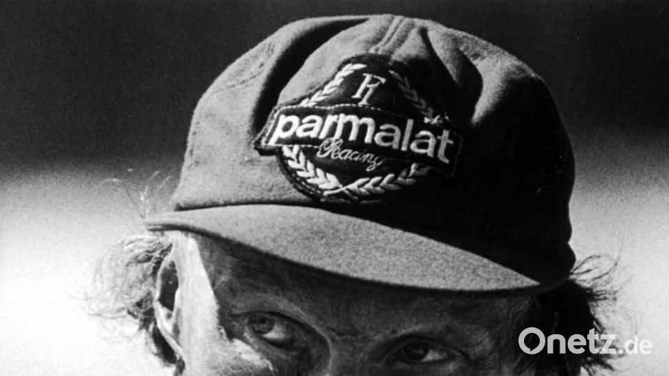 Der damalige österreichische McLaren-Pilot Niki Lauda am Hockenheimring. Bild: Harry Melchert/dpa