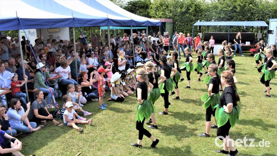 Viele Aktionen beim Spielplatzfest in der Bahnhofsiedlung Bild: rgr