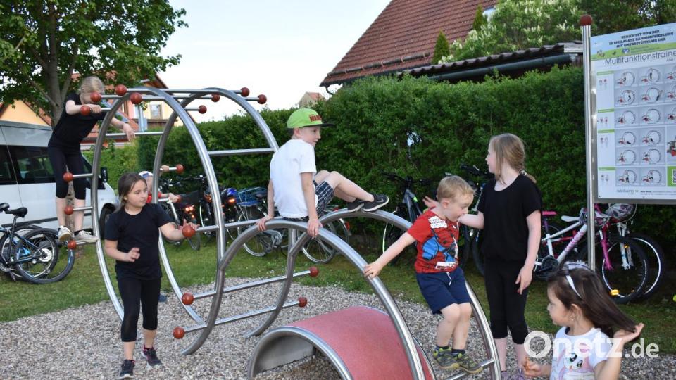 Viele Aktionen beim Spielplatzfest in der Bahnhofsiedlung Bild: rgr