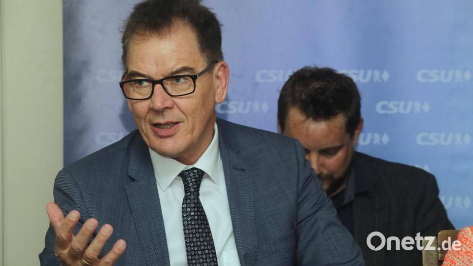 Bundesminister Gerd Müller. Bild: Wolfgang Steinbacher