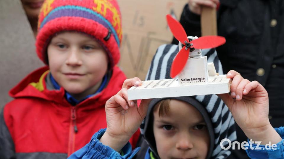 Demo für Klimaschutz Bild: Wolfgang Steinbacher