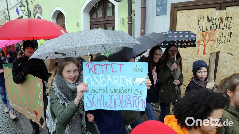 Demo für Klimaschutz Bild: Wolfgang Steinbacher