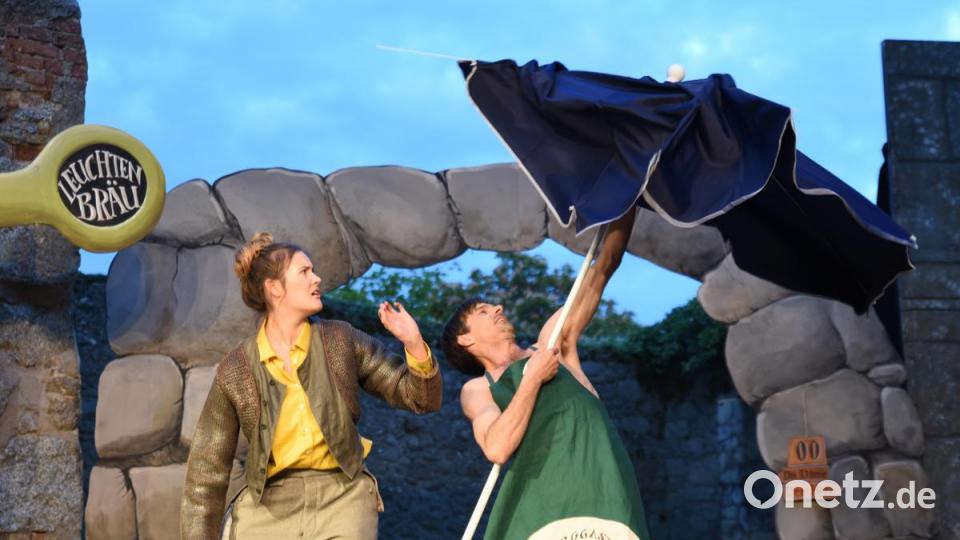 Impressionen der LTO-Inzenierung von &quot;Kohlhiesels Töchter&quot;. Bild: Tobias Schwarzmeier