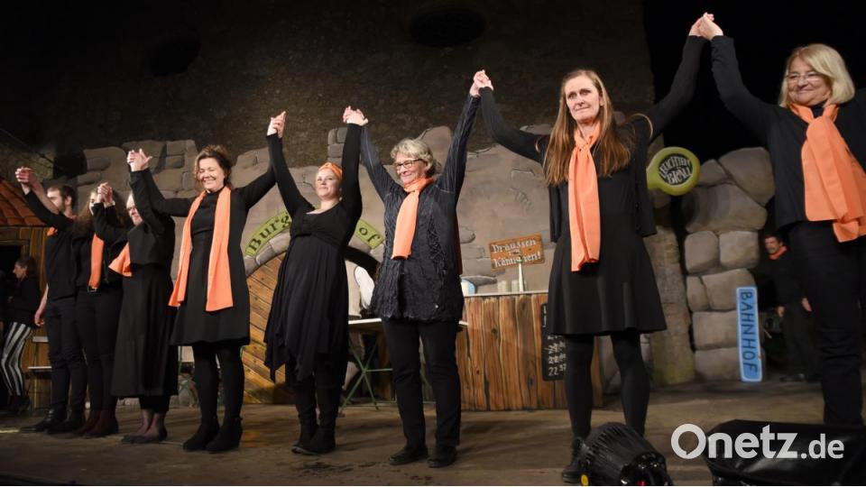 Impressionen der LTO-Inzenierung von &quot;Kohlhiesels Töchter&quot;. Bild: Tobias Schwarzmeier