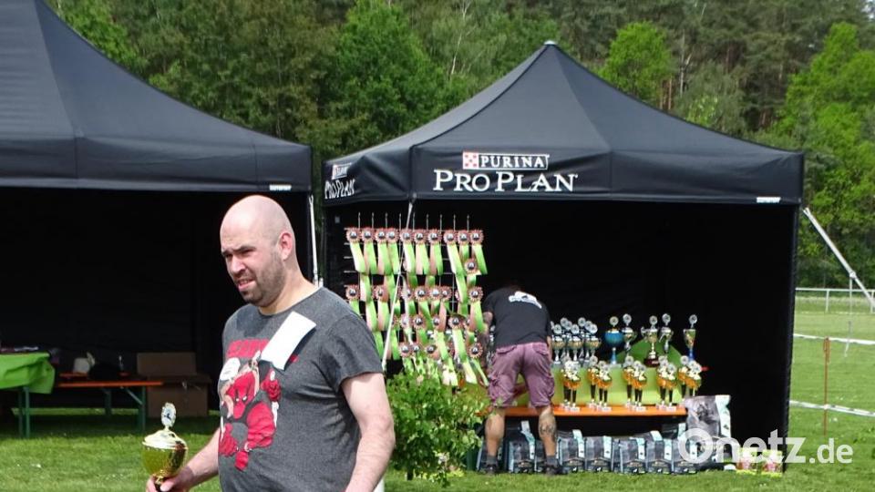 Viele Pokale, Show-Rosetten und Bewertungen gingen an die Klassenbesten. Bild: Dobmeier