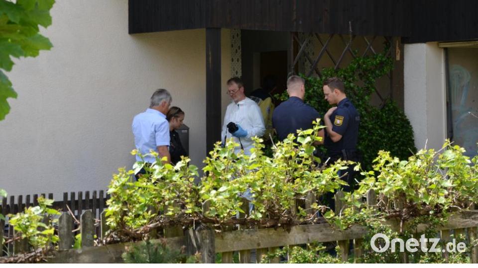 Die Polizei und die Spurensicherung sind vor Ort. Bild: msh