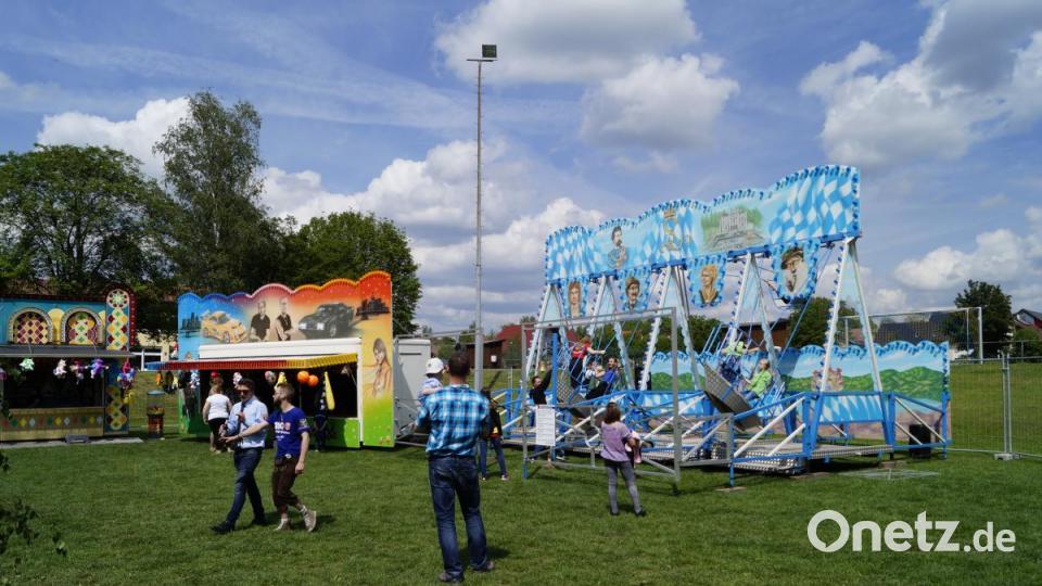 So war der Festzug in Püchersreuth. Bild: arw