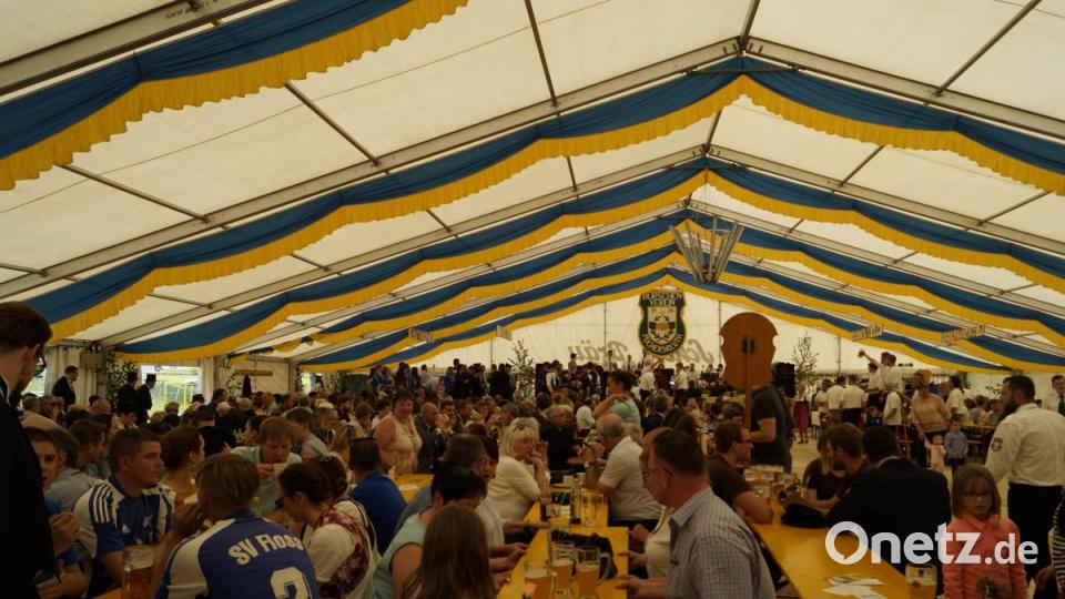 So war der Festzug in Püchersreuth. Bild: arw
