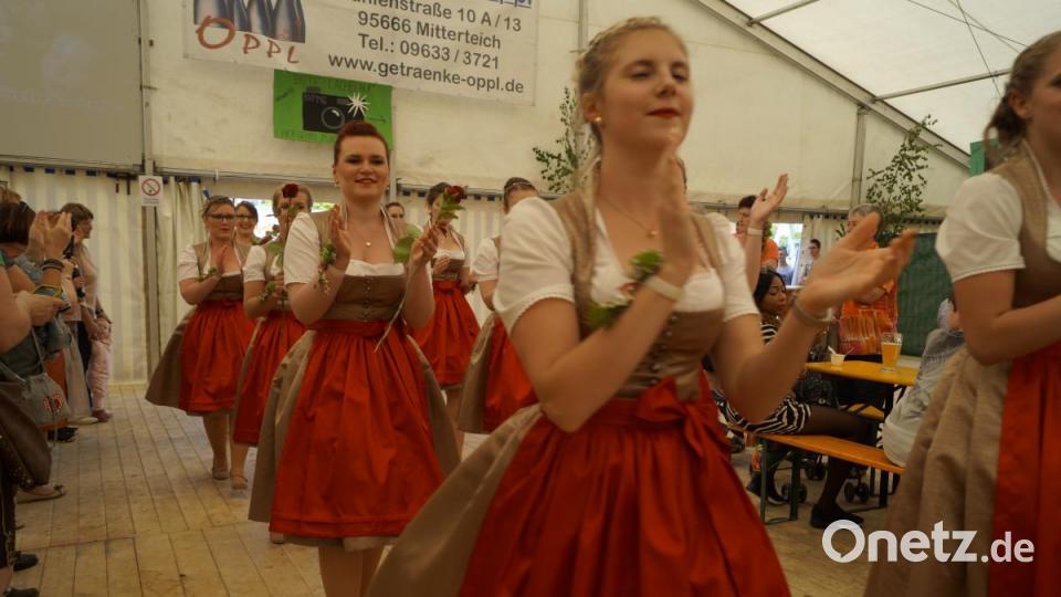 So war der Festzug in Püchersreuth. Bild: arw