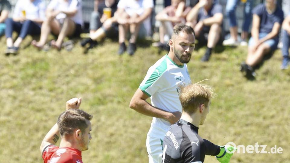 Großchance für den Gebenbacher Nico Becker. Bild: zg