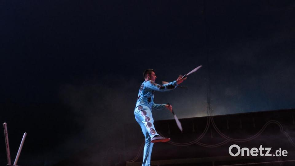 Mit seiltänzerischer Eleganz zeigte dieser junge Mann, was er kann. Bild: ubb