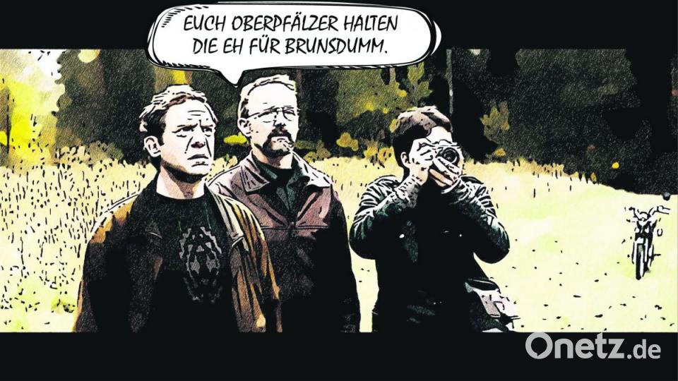 Die Schüler der Hans-Scholl-Realschule arbeiten die Geschichte des Wiederstands gegen die WAA in Wackersdorf mit einem Comic auf. Bild: Externer Beitrag
