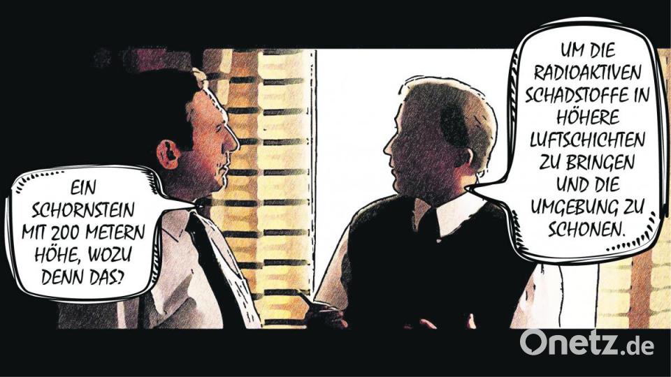 Die Schüler der Hans-Scholl-Realschule arbeiten die Geschichte des Wiederstands gegen die WAA in Wackersdorf mit einem Comic auf. Bild: Externer Beitrag