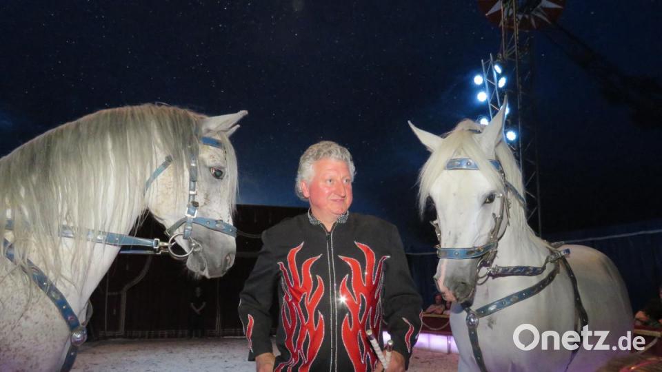 Hadry Weisheit mit seinen Pferden. Bild: ubb