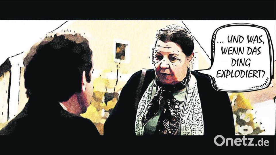 Die Schüler der Hans-Scholl-Realschule arbeiten die Geschichte des Wiederstands gegen die WAA in Wackersdorf mit einem Comic auf. Bild: Externer Beitrag