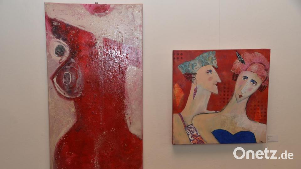 Vier Künstler stellen beim Kultursommer 2019 im Schloss Friedrichsburg aus. Bild: dob