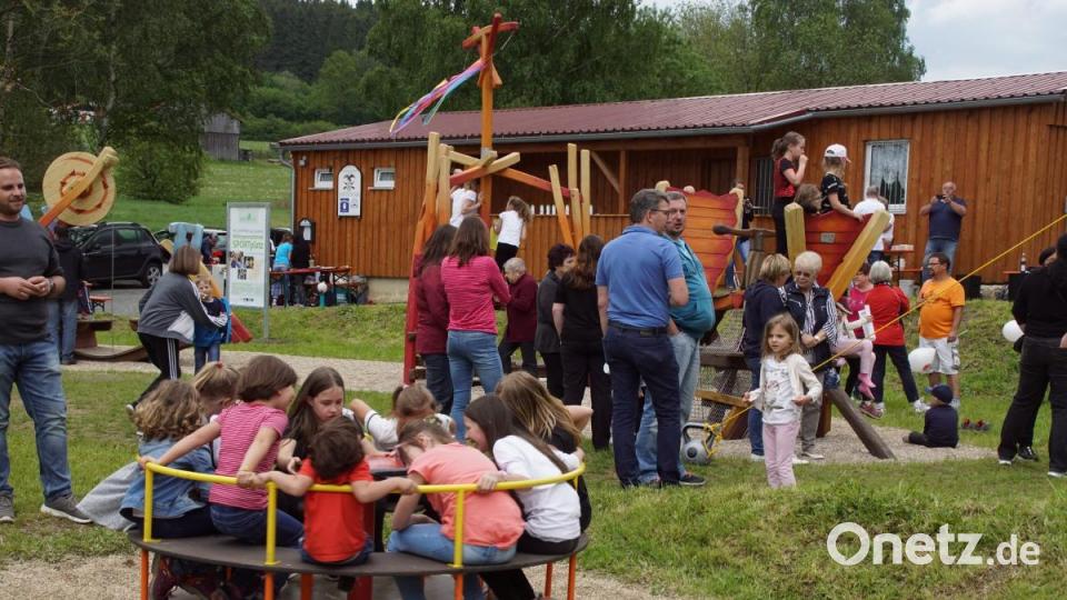 Hochbetrieb herrscht überall auf dem Spielgelände. Bild: mmj