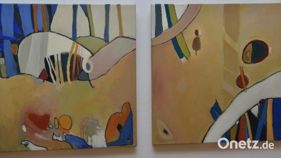 Vier Künstler stellen beim Kultursommer 2019 im Schloss Friedrichsburg aus. Bild: dob