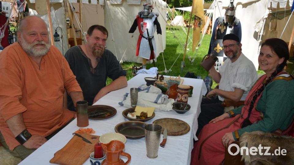 Beim Mittelalterfest gab es jede Menge zu entdecken. Bild: jr