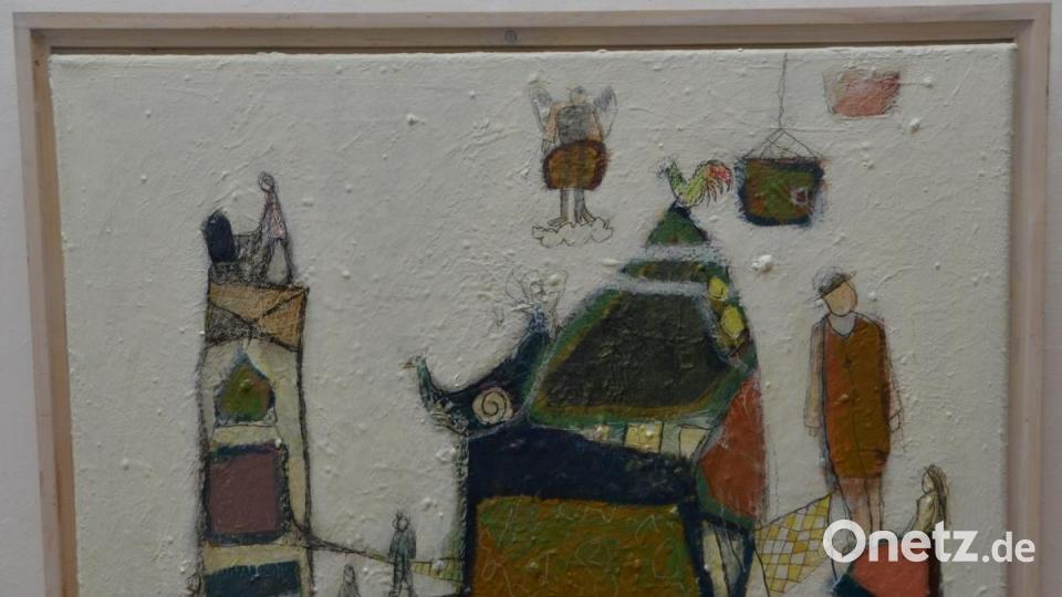 Vier Künstler stellen beim Kultursommer 2019 im Schloss Friedrichsburg aus. Bild: dob