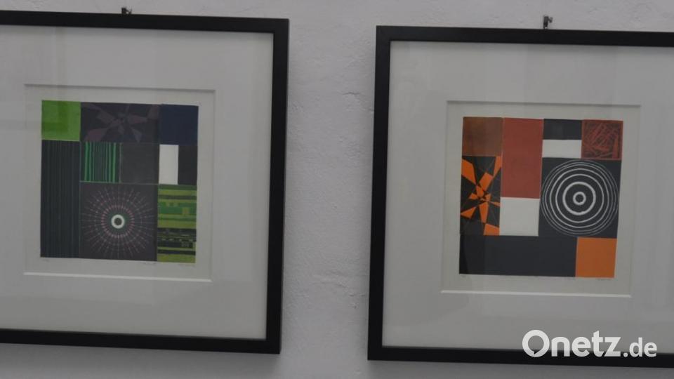 Quadraro - Linolschnitt von Otto Dünne. Bild: dob