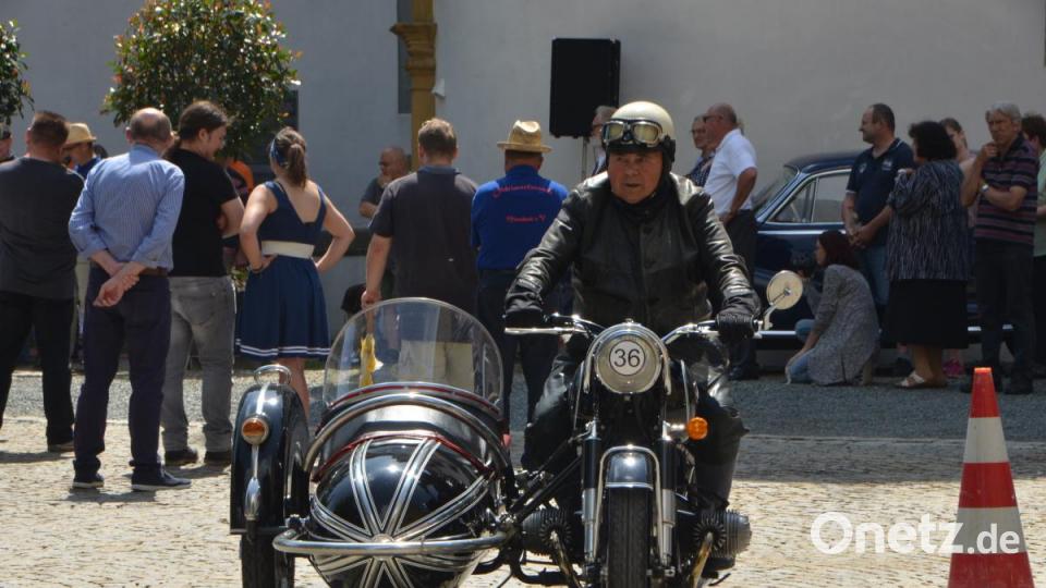 Der Roggensteiner Metzgermeister Josef Lang war im vergangenen Jahr ebenfalls wieder bei der Ausfahrt dabei. Bild: dob