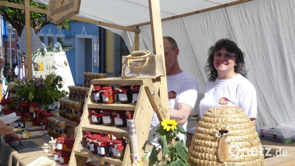 lVom Lerautaler Bienenweiler kamen nicht nur Honigspezialitäten Bild: rn