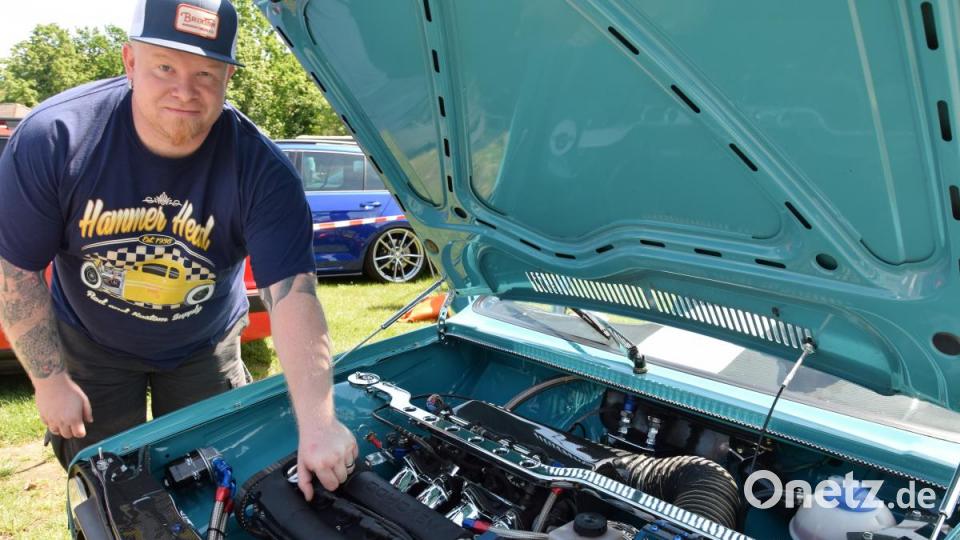 Das ist dem Kirchentumbacher Joachim Duwe sein bestes Pferd und dies schon seit 22 Jahren. Bild: bö