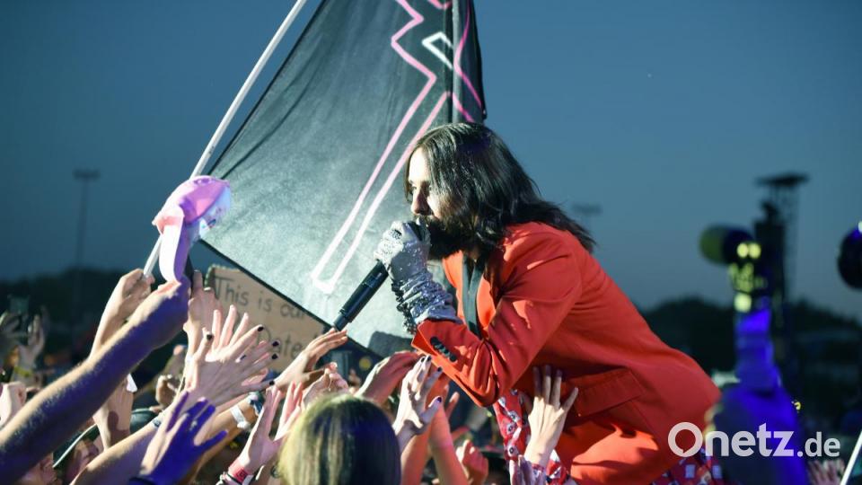 Jared Leto. Bild: Tobias Schwarzmeier Bild: Tobias Schwarzmeier