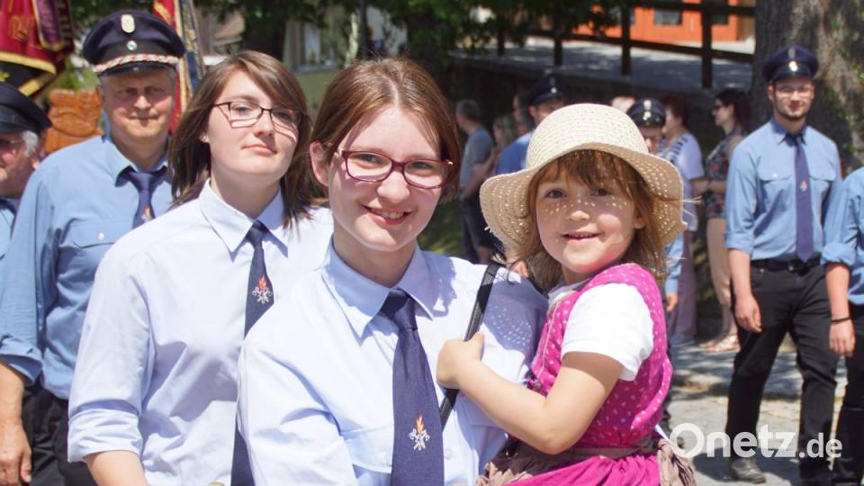 Auch die junge Dame freute sich dabei sein zu können. Bild: mmj