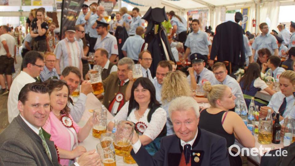 Nach dem Festzug schmeckt das Festbier. Bild: mmj