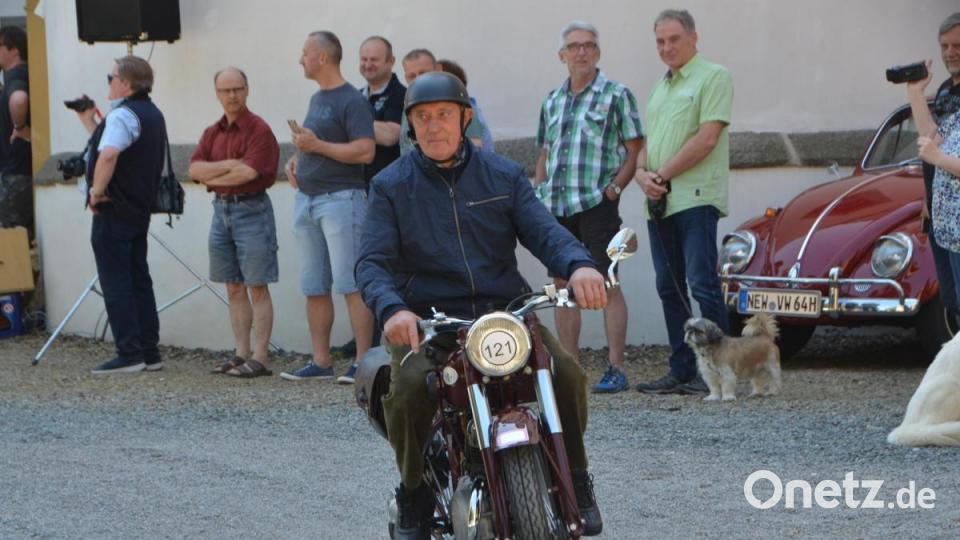 Otto Riedlbauer nahm ebenfalls an der Ausfahrt teil. Bild: dob