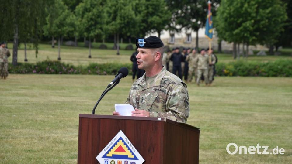Der Oberkommandierende der US-Heeres in Europa, Generalleutnant Christopher G Cavoli. Bild: Alexander Pausch