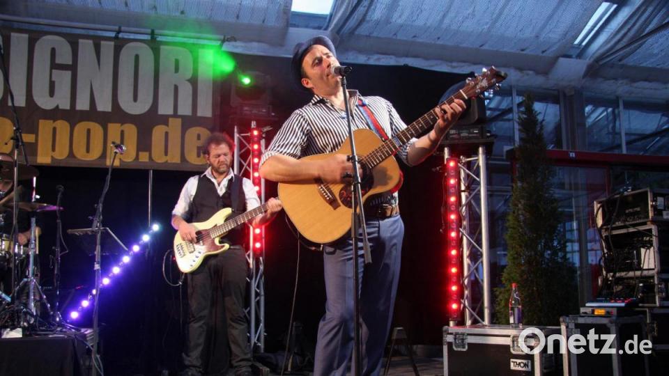 "Italienische Nacht" mit "I Dolci Signori" bei Schinner in Güttern. Bild: wro