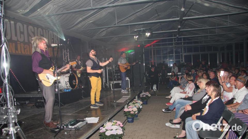 "Italienische Nacht" mit "I Dolci Signori" bei Schinner in Güttern. Bild: wro