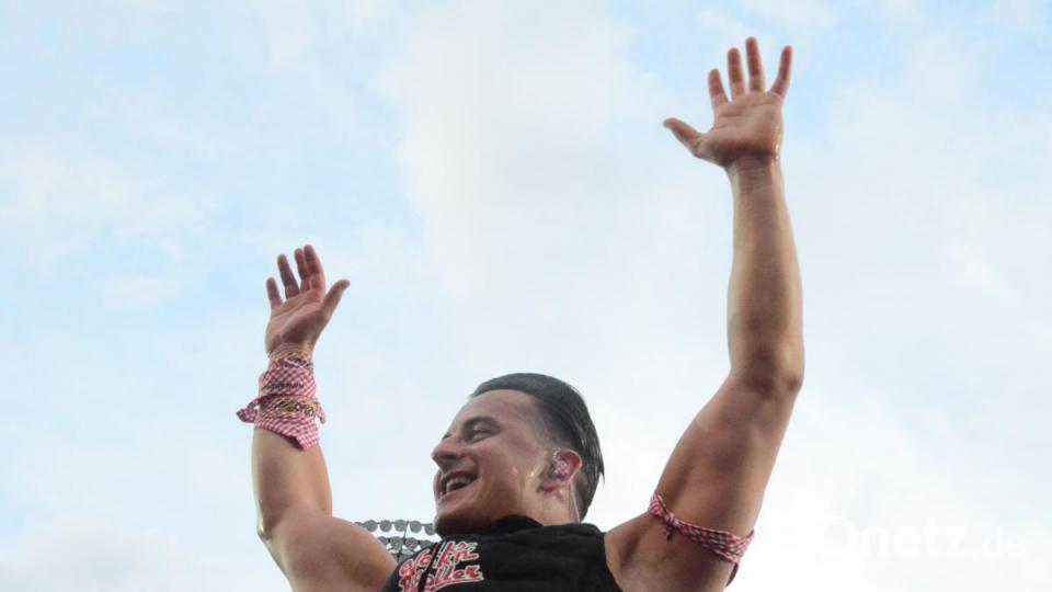 Andreas Gabalier in München. Bild: Kunz