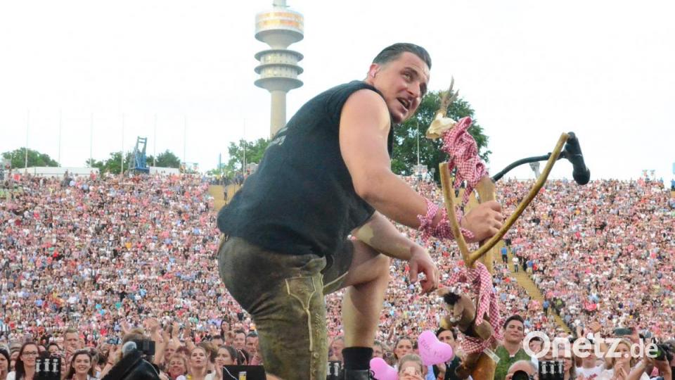 Auch ein Mountain-Man kommt ins Schwitzen. Bild: Kunz