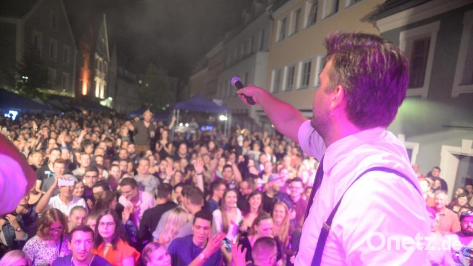 The Funky Blues Rabbits beim Altstadtfest 2018 am Roßmarkt in Amberg Bild: Andreas Brückmann
