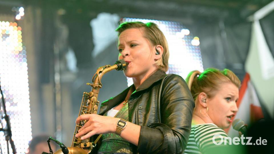 The Funky Blues Rabbits beim Altstadtfest 2018 am Roßmarkt in Amberg Bild: Andreas Brückmann