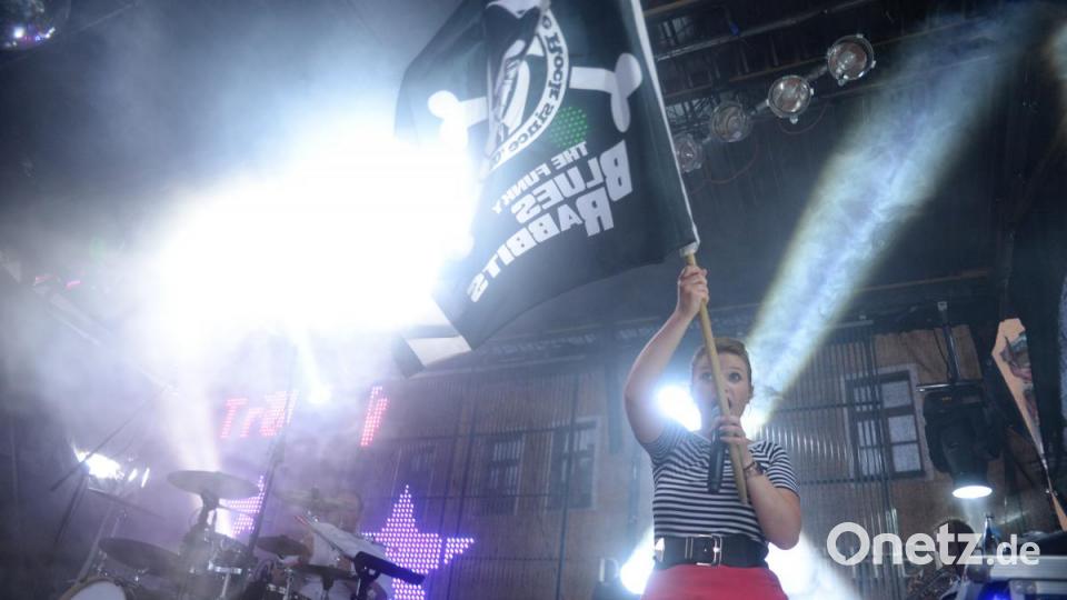 The Funky Blues Rabbits beim Altstadtfest 2018 am Roßmarkt in Amberg Bild: Andreas Brückmann