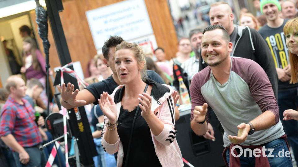 The Funky Blues Rabbits beim Altstadtfest 2018 am Roßmarkt in Amberg Bild: Andreas Brückmann
