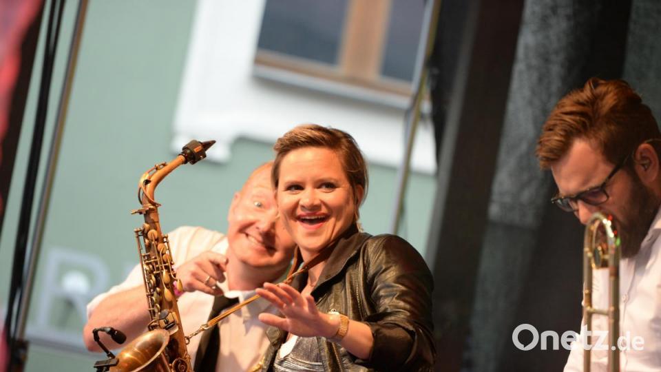 The Funky Blues Rabbits beim Altstadtfest 2018 am Roßmarkt in Amberg Bild: Andreas Brückmann