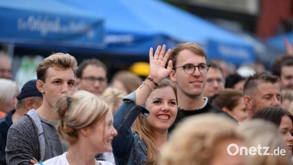 The Funky Blues Rabbits beim Altstadtfest 2018 am Roßmarkt in Amberg Bild: Andreas Brückmann
