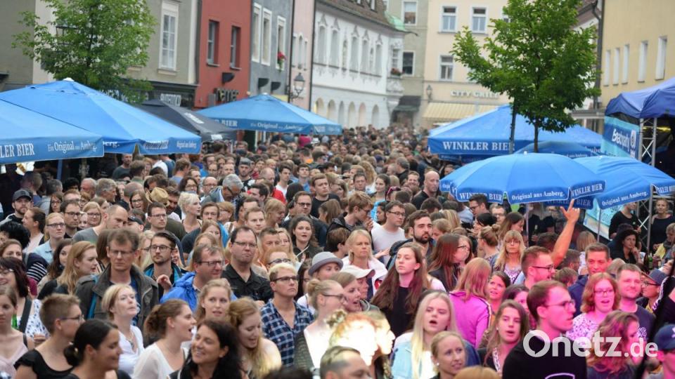 The Funky Blues Rabbits beim Altstadtfest 2018 am Roßmarkt in Amberg Bild: Andreas Brückmann