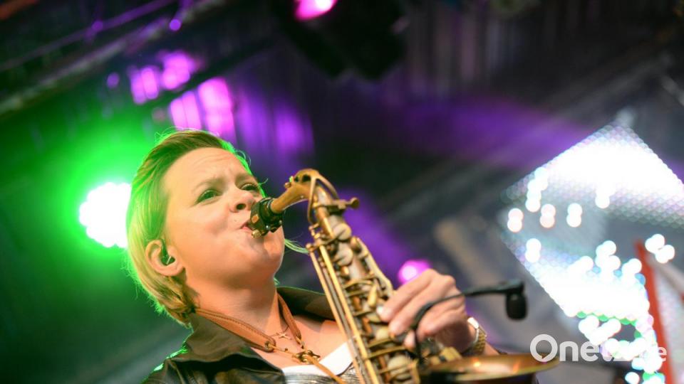 The Funky Blues Rabbits beim Altstadtfest 2018 am Roßmarkt in Amberg Bild: Andreas Brückmann