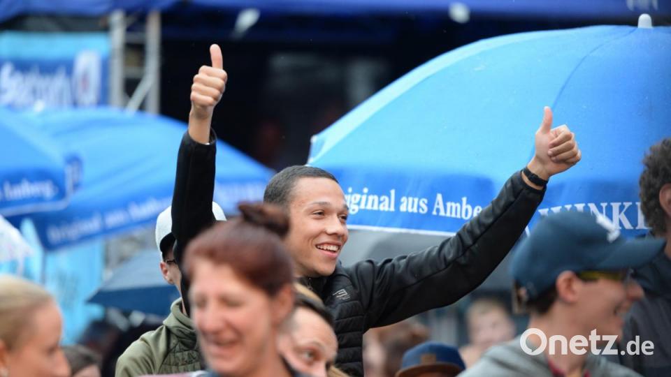 The Funky Blues Rabbits beim Altstadtfest 2018 am Roßmarkt in Amberg Bild: Andreas Brückmann